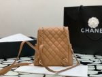 Replica Chanel Women's Backpack Super Brown Mini 20.5x20x11.5cm