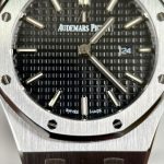 Replica Audemars Piguet Swiss Rep Ladies Royal Oak Watch Black Dial 34mm