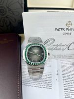 Replica Patek Philippe Nautilus 5723 Swiss Rep Men's Watch Green Stone 40mm