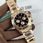 Replica Rolex Daytona 116505 Super Rep Watch Black Dial 40mm