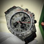 Replica Rolex Daytona Diw Super Rep Full Carbon Black Watch 40mm