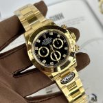 Replica Rolex Daytona Super Rep Mechanical Men's Watch Black Dial 40mm