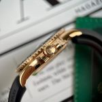 Replica Rolex Yacht-Master 116655 Gold Watch Super Rep Black Dial 40mm