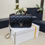 Replica Chanel Boy Handbag Super Black 20cm