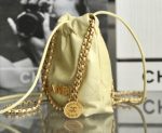 Replica Chanel Brand Handbag 22 Super Yellow Yellow Bag 22cm