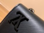 Replica Louis Vuitton LV Blossom MM Bag with Super Black Monogram Pattern 20x20x12.5cm