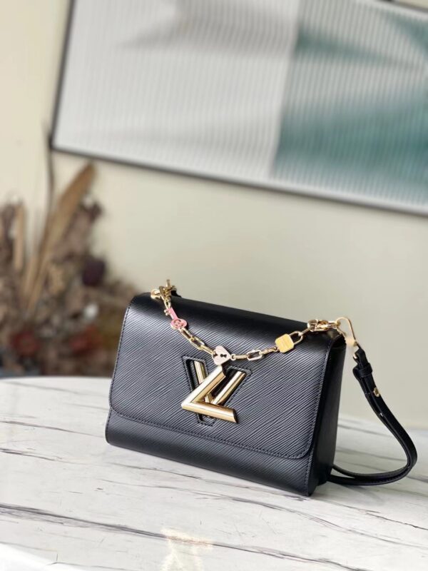 Louis Vuitton LV Twist Mini Bag Super Black 23x17x9.5cm – Replica World Wide