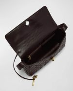 Arco Mini Intrecciato Leather Tote Bag - Fondant-m brass
