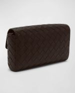Arco Mini Intrecciato Leather Tote Bag - Fondant-m brass